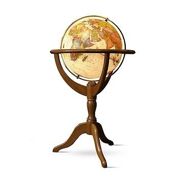Напольный географический глобус с подсветкой Antique Jannine Russo