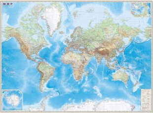 90632 - Карта Мира обзорная