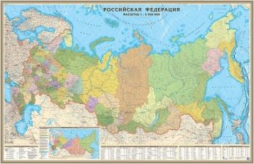 94052 - Политико-административная карта России